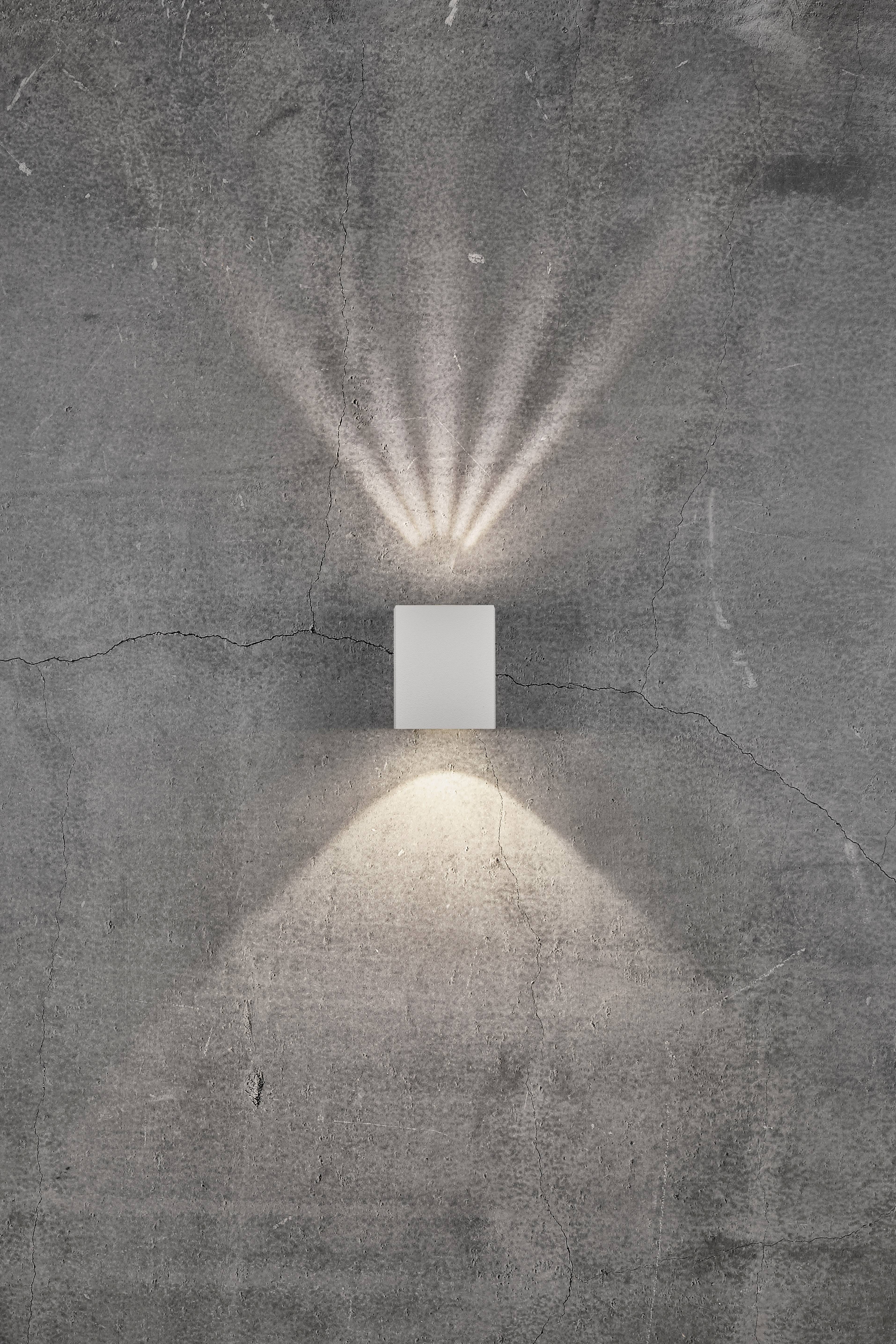 Nordlux Canto kubi2 49711001 LED-Außenwandleuchte 12 W Weiß