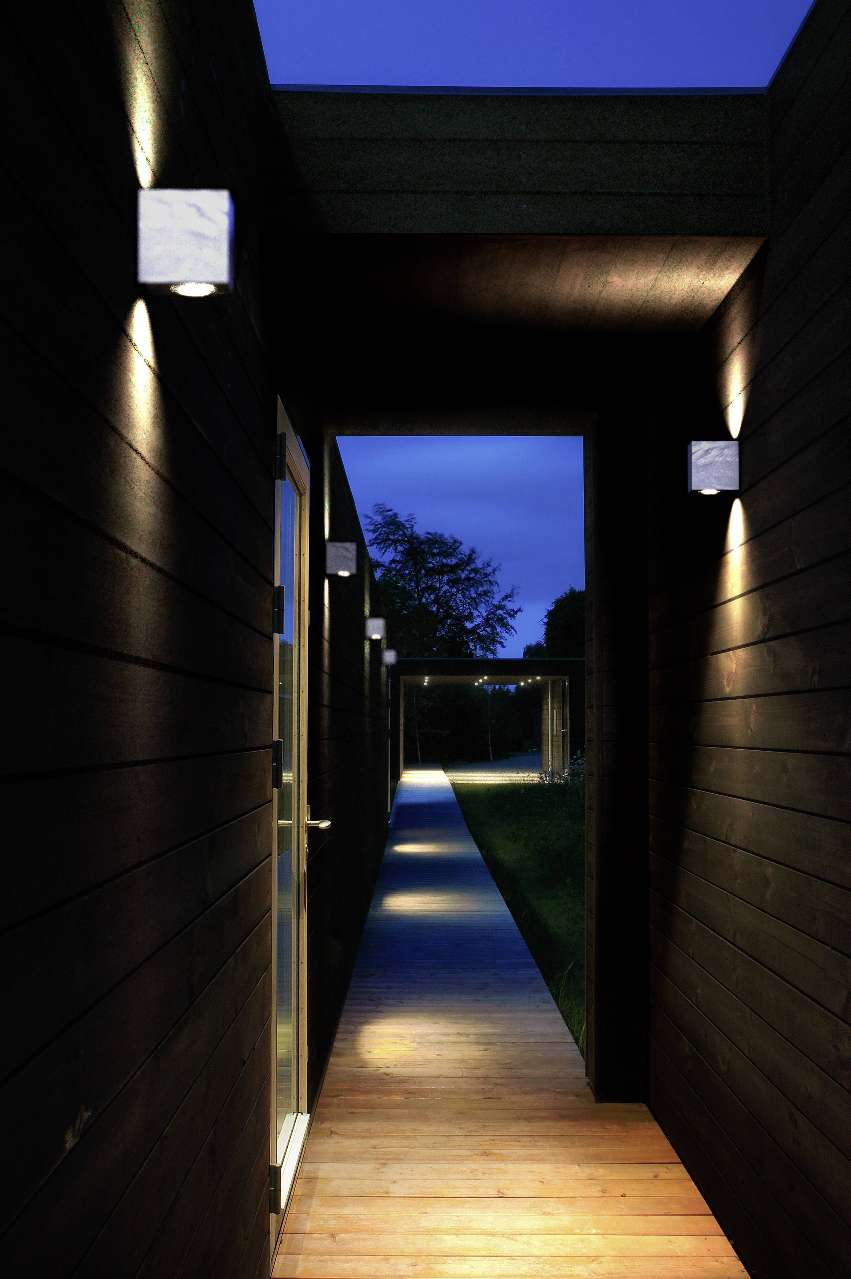 Nordlux Canto kubi2 49711031 LED-Außenwandleuchte 12W Verzinkt