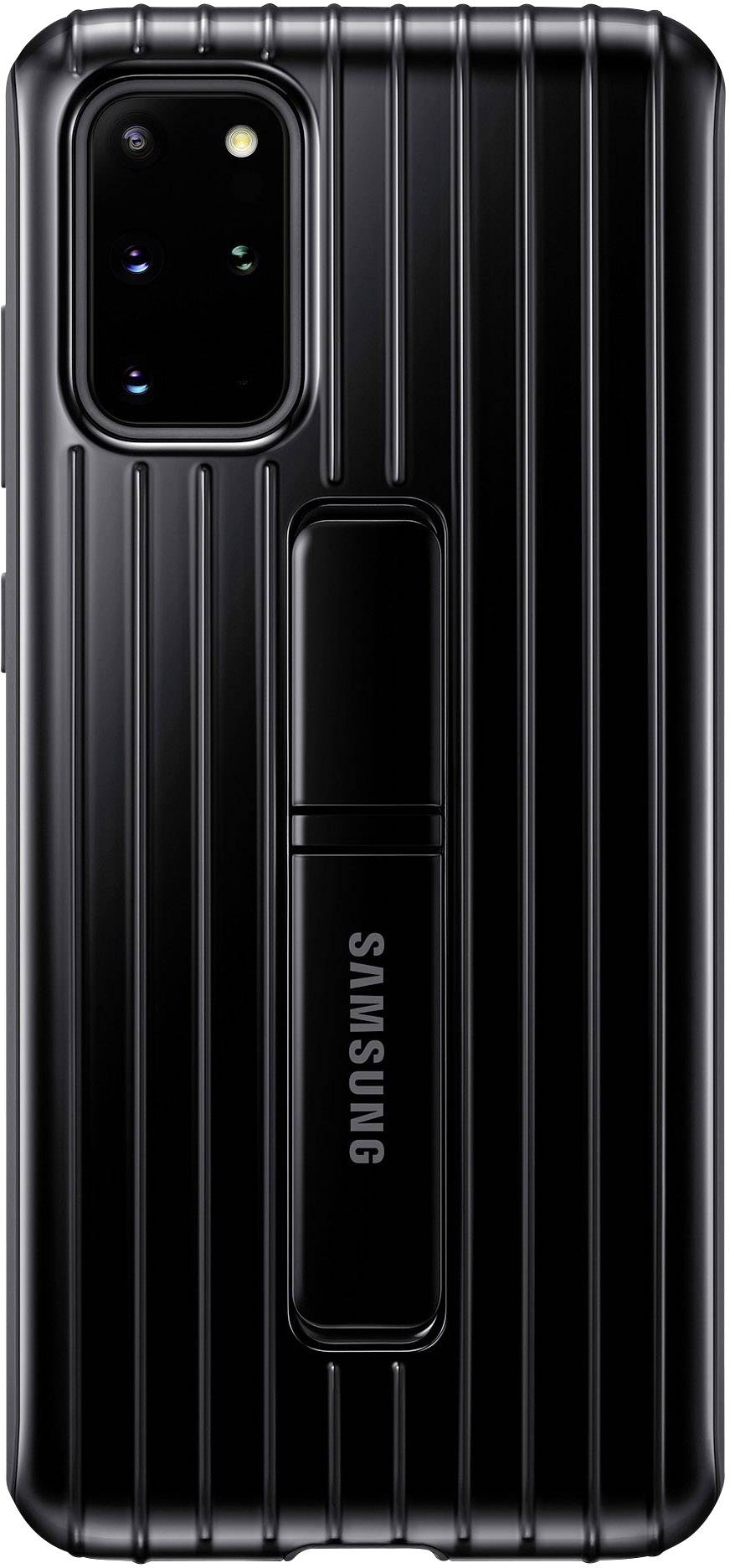 Samsung Protective Standing Cover Cover Galaxy S20+ Schwarz Stoßfest, Standfunktion