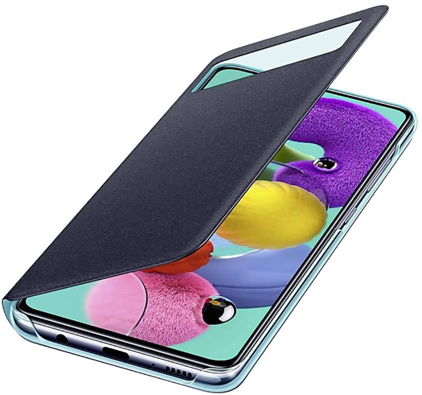 Samsung View Wallet Cover Booklet Galaxy A51 Schwarz