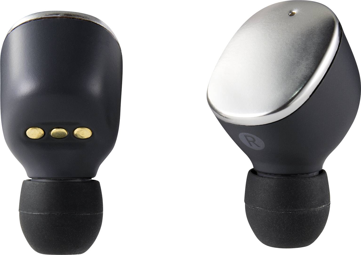 Renkforce RF-TWS-500 In Ear Kopfhörer Bluetooth® Schwarz Headset