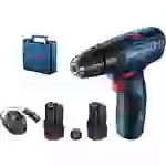 Bosch Professional GSR 120-LI GSR 120-LI Akku-Bohrschrauber 12V 2.0Ah Li-Ion inkl. 2. Akku, inkl. Ladegerät, inkl. Koffer Bosch Professional GSR 120-LI GSR 120-LI Akku-Bohrschrauber 12V 2.0Ah Li-Ion inkl. 2. Akku, inkl. Ladegerät, inkl. Koffer