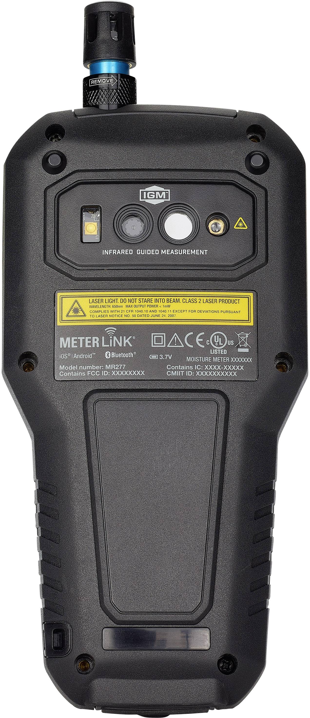 FLIR MR277 Materialfeuchtemessgerät integrierte Wärmebildkamera, Temperaturmessung, Berührungslose IR-Messung