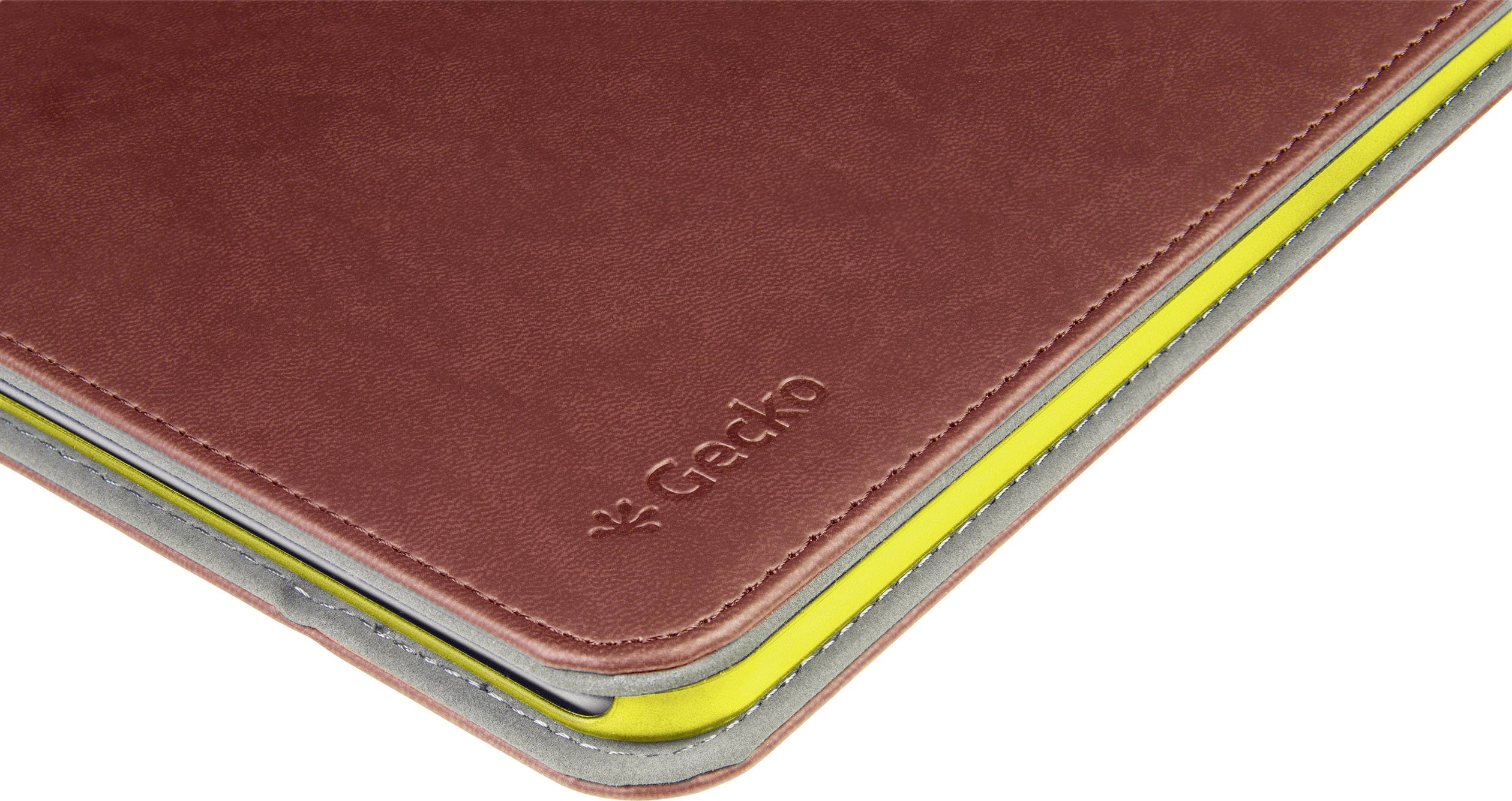 Gecko Covers Gecko V11T52C39 FlipCase Samsung Galaxy Tab A 10.5 Braun, Gelb Tablet-Cover