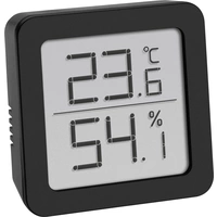TFA Dostmann Thermo-/Hygrometer Schwarz 30.5051.01 TFA Dostmann Thermo-/Hygrometer Schwarz 30.5051.01