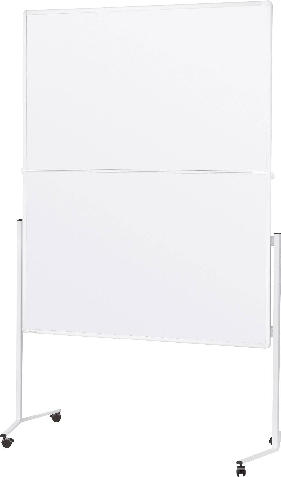 magnetoplan Moderationstafel Karton Weiß beidseitig verwendbar, zusammenklappbar, Pinntafel 2111300