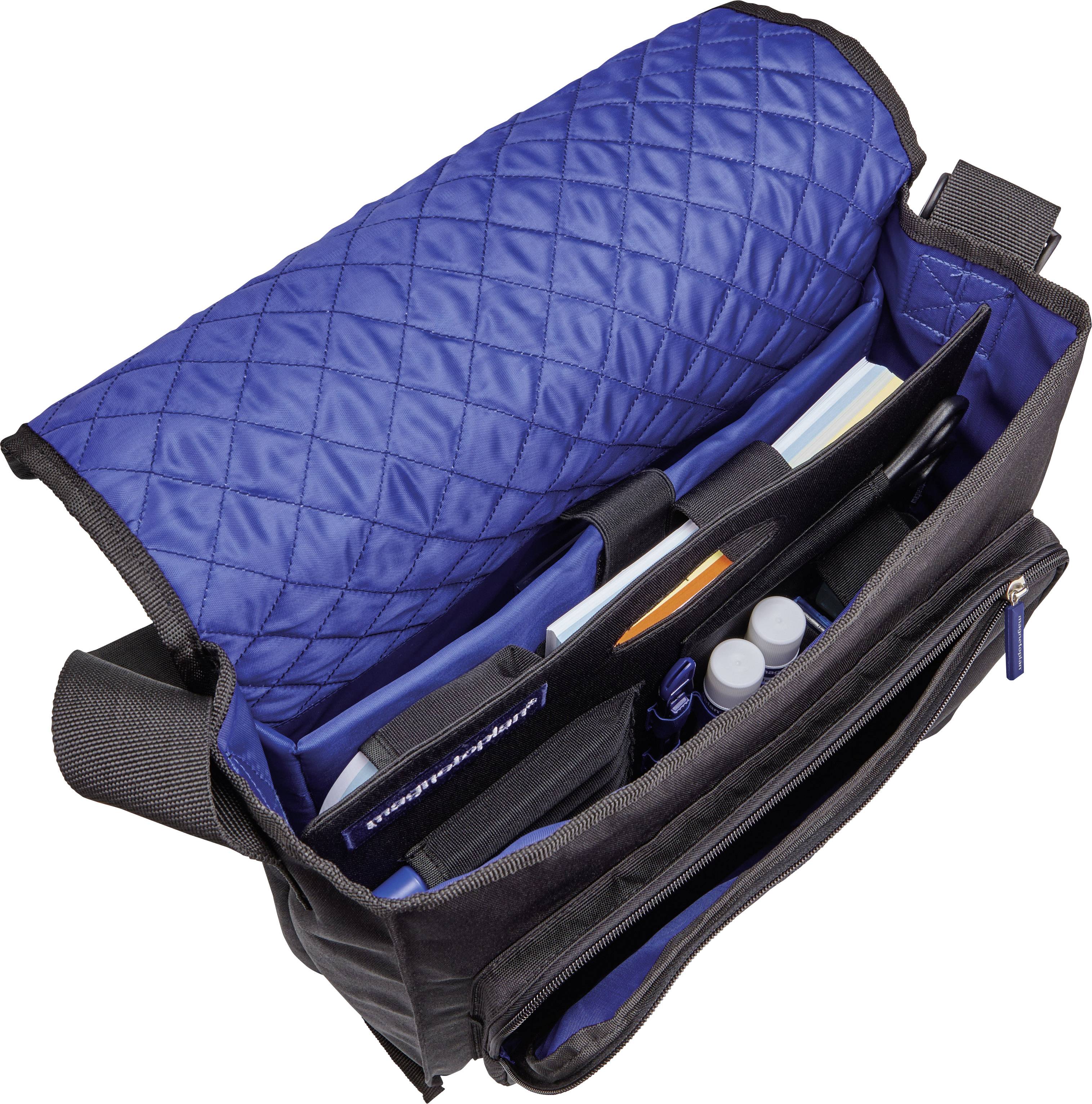 magnetoplan Tragetasche Moderationstafel Schwarz Polyestergewebe 11117