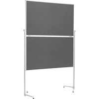 Magnetoplan Moderationstafel Evolution plus Filz Grau 1151301 Magnetoplan Moderationstafel Evolution plus Filz Grau 1151301