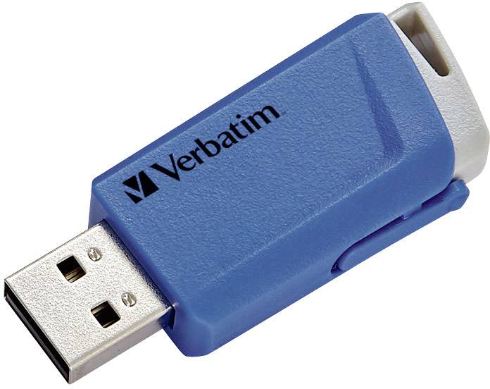 Verbatim V Store N CLICK USB-Stick 32 GB Rot, Blau 49308 USB-A (USB 3.2 Gen 1)