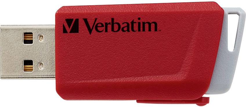 Verbatim V Store N CLICK USB-Stick 32GB Rot, Blau 49308 USB-A (USB 3.2 Gen 1)