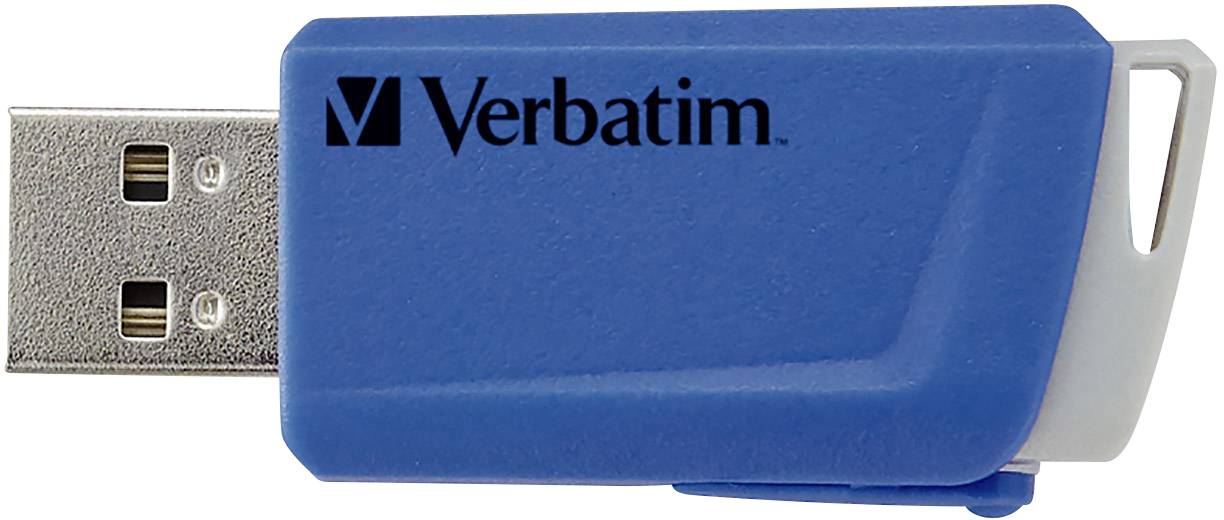 Verbatim V Store N CLICK USB-Stick 32GB Rot, Blau 49308 USB-A (USB 3.2 Gen 1)
