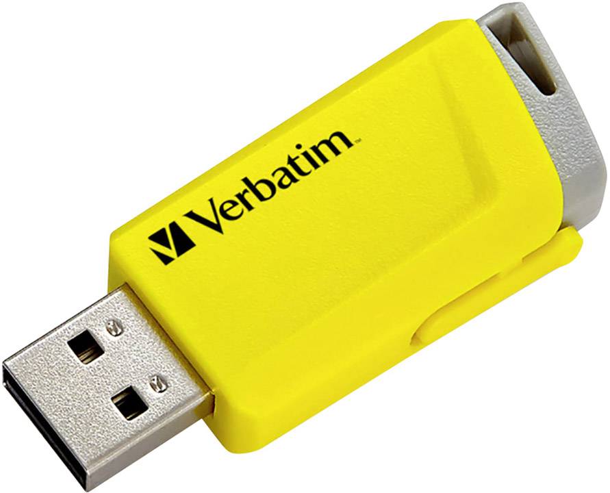 Verbatim V Store N CLICK USB-Stick 16GB Gelb, Rot, Blau 49306  USB-A (USB 3.2 Gen 1)