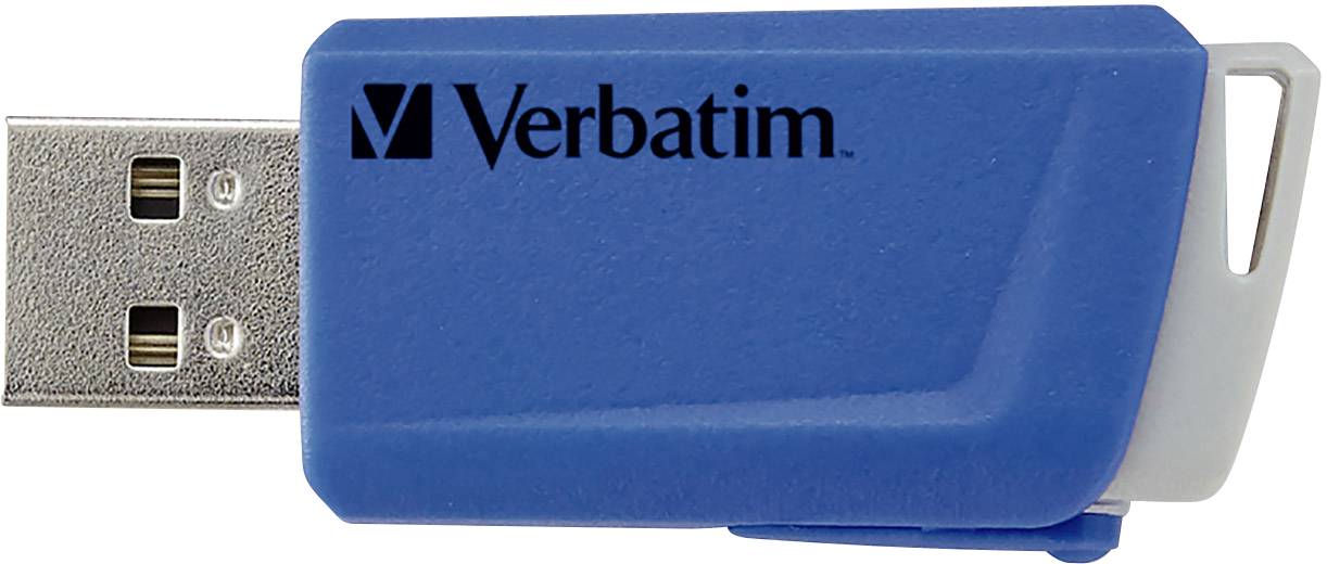 Verbatim V Store N CLICK USB-Stick 16GB Gelb, Rot, Blau 49306  USB-A (USB 3.2 Gen 1)