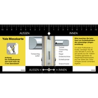 YALE Y002 06883 Profil-Doppelzylinder 31 / 31mm YALE Y002 06883 Profil-Doppelzylinder 31 / 31mm