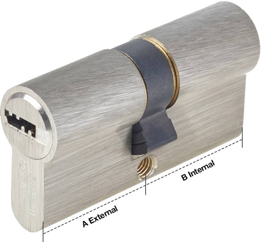 YALE Y002 05678 Profil-Doppelzylinder 50 / 40mm