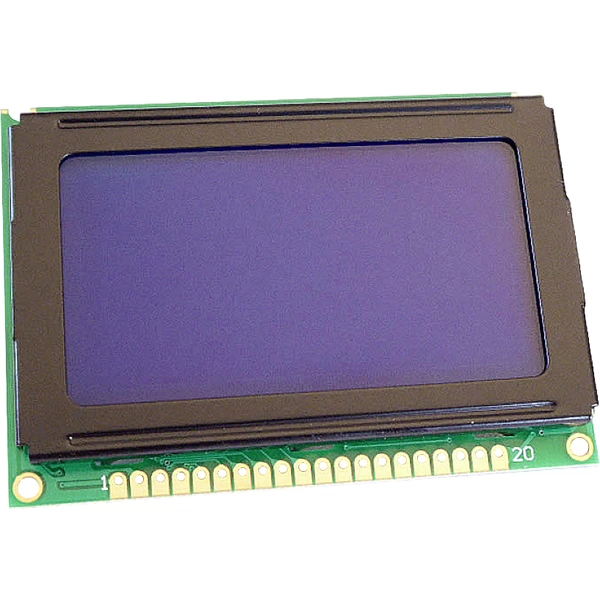 Display Elektronik LCD-Display Weiß Blau 128 x 64 Pixel (B x H x T) 75 x 52.7 x 7mm DEM128064BSBH-PW-N Display Elektronik LCD-Display Weiß Blau 128 x 64 Pixel (B x H x T) 75 x 52.7 x 7mm DEM128064BSBH-PW-N