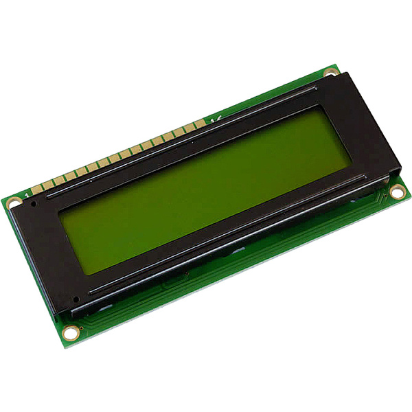Display Elektronik LCD-Display Gelb-Grün (B x H x T) 80 x 36 x 7.6 mm DEM16102SYH-PY