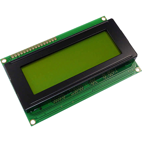 Display Elektronik LCD-Display Gelb-Grün 20 x 4 Pixel (B x H x T) 98 x 60 x 11.6mm DEM20485SYH-LY-CYR22