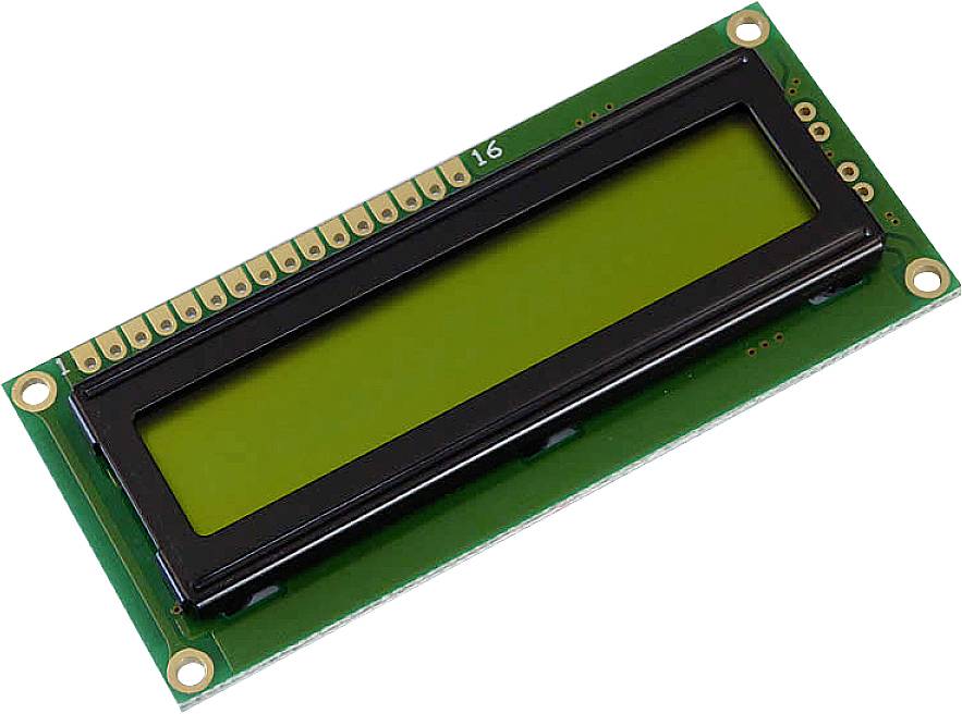 Display Elektronik LCD-Display (B x H x T) 80 x 36 x 6.6 mm DEM16101SYH