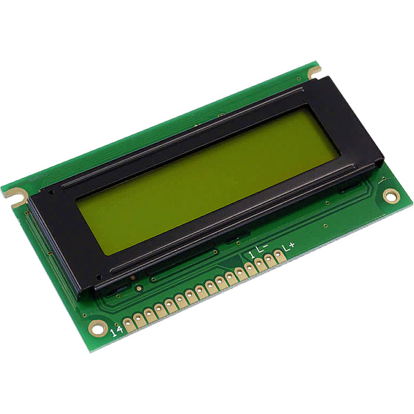 Display Elektronik LCD-Display Gelb-Grün 16 x 2 Pixel (B x H x T) 84 x 44 x 7.6 mm DEM16217SYH-PY