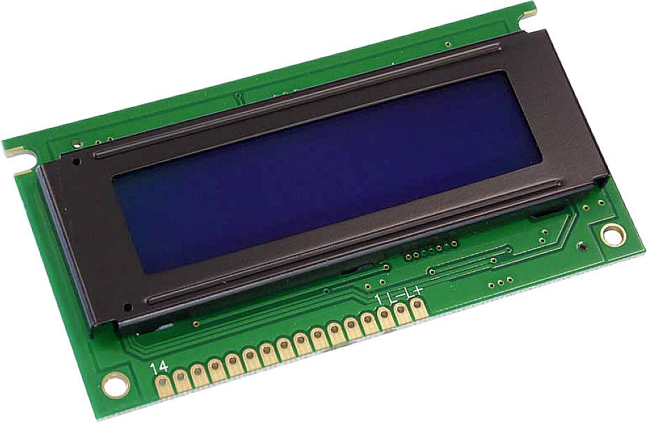 Display Elektronik LCD-Display Weiß 16 x 2 Pixel (B x H x T) 84 x 44 x 7.6 mm DEM16217SBH-PW-N