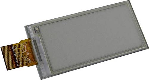 Display Elektronik LCD-Display Schwarz Weiß (B x H x T) 29.2 x 59.2 x 1.05mm E-Paper Display