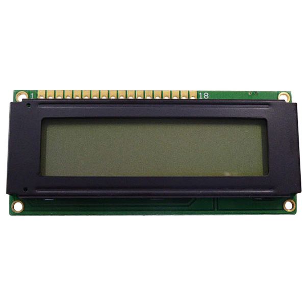 Display Elektronik LCD-Display RGB 16 x 2 Pixel (B x H x T) 80 x 36 x 7.6mm DEM16216FGH-P(RGB)