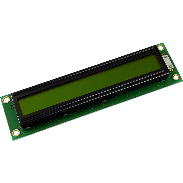 Display Elektronik LCD-Display Gelb-Grün (B x H x T) 122 x 33 x 11.1mm DEM16103SYH-LY