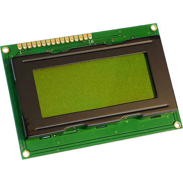 Display Elektronik LCD-Display Gelb-Grün 16 x 4 Pixel (B x H x T) 87 x 60 x 10.6mm DEM16481SYH-LY