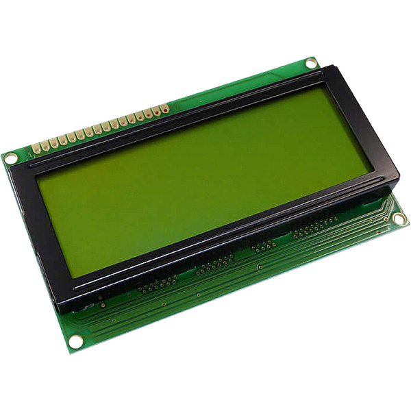 Display Elektronik LCD-Display Gelb-Grün 20 x 4 Pixel (B x H x T) 98 x 60 x 11.6 mm DEM20486SYH-LY