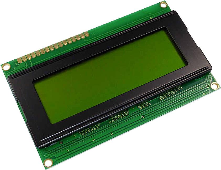 Display Elektronik LCD-Display 20 x 4 Pixel (B x H x T) 98 x 60 x 6.6 mm DEM20485SYH