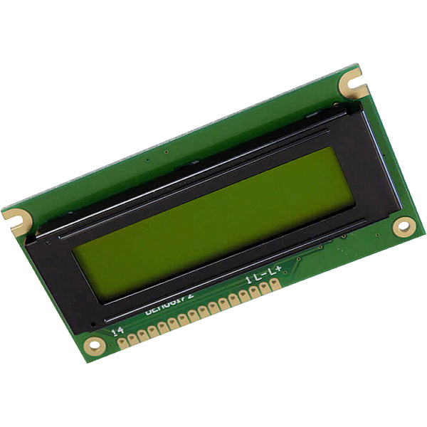 Display Elektronik LCD-Display Gelb-Grün (B x H x T) 84 x 44 x 7.6mm DEM08172SYH-PY