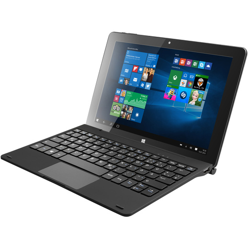CSL ComputerPanther Tab HD;WiFinoir;Tablette Windows 2-en-125.7 cm10.1 pouces() 1.1 GHzIntel® Celeron®;Windows® 10 Pro1920 x 1080