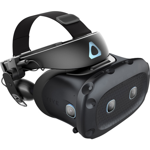 HTC Cosmos Elite HMD Virtual Reality Brille Schwarz mit integriertem Soundsystem