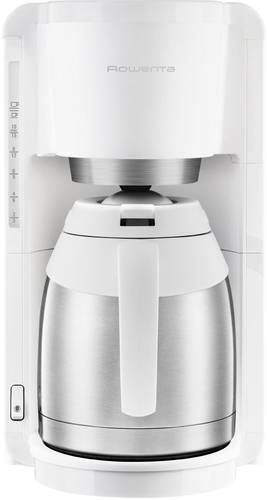 Rowenta CT3811 Kaffeemaschine Edelstahl, Weiß Fassungsvermögen Tassen=12  - Onlineshop Voelkner