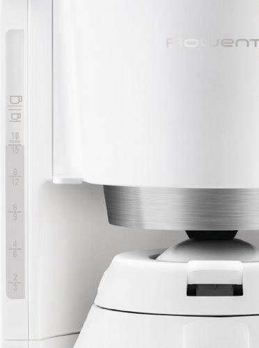 Rowenta CT3811 Kaffeemaschine Edelstahl, Weiß Fassungsvermögen Tassen=12