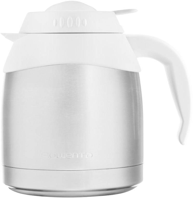 Rowenta CT3811 Kaffeemaschine Edelstahl, Weiß Fassungsvermögen Tassen=12