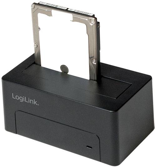 LogiLink QP0026 USB 3.0 SATA 6 Gb/s 1 Port Festplatten-Dockingstation 2.5 Zoll, 3.5 Zoll