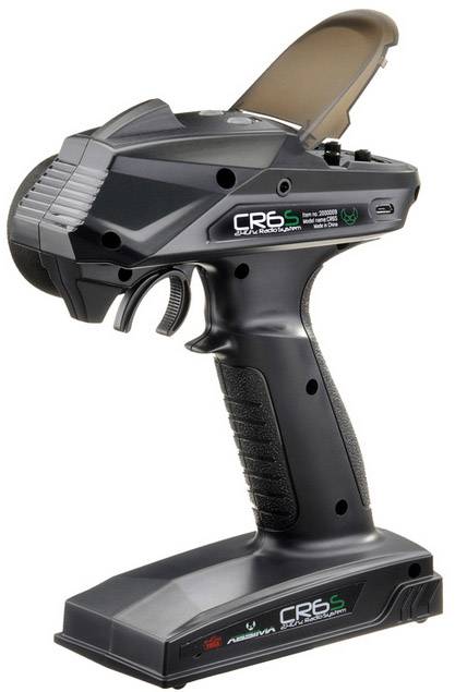 Absima CR6S Pistolengriff-Fernsteuerung 2,4GHz Anzahl Kanäle: 6