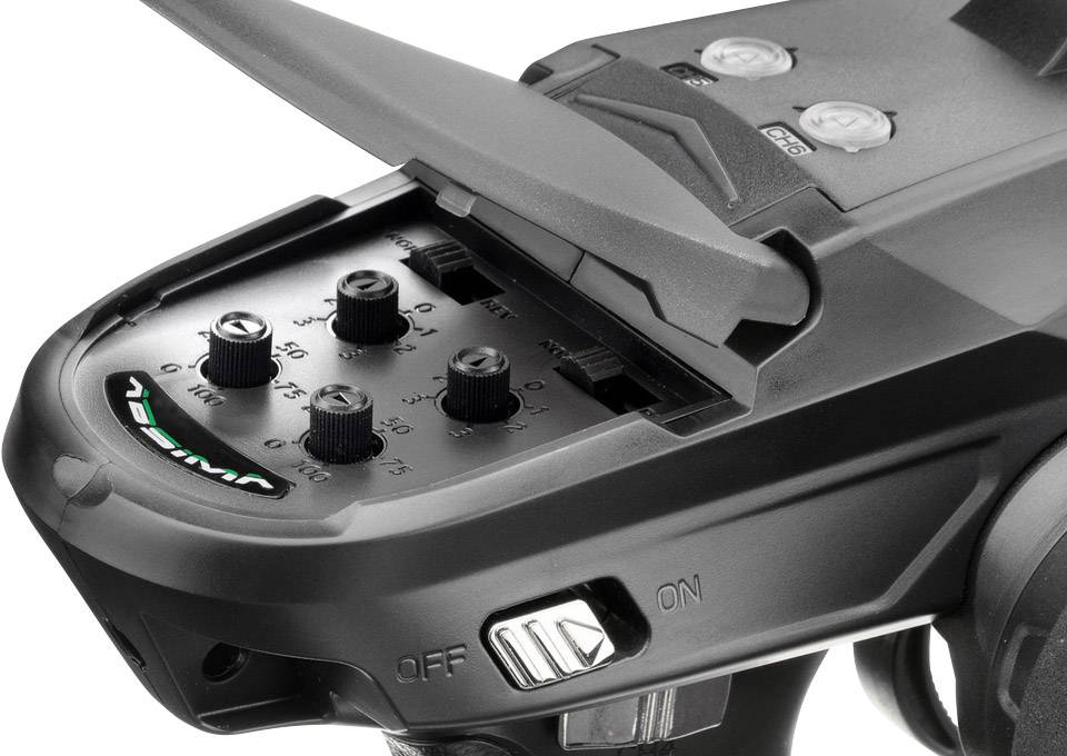 Absima CR6S Pistolengriff-Fernsteuerung 2,4GHz Anzahl Kanäle: 6