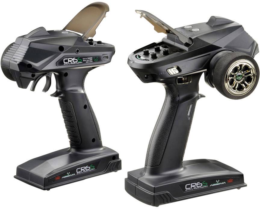 Absima CR6S Pistolengriff-Fernsteuerung 2,4GHz Anzahl Kanäle: 6