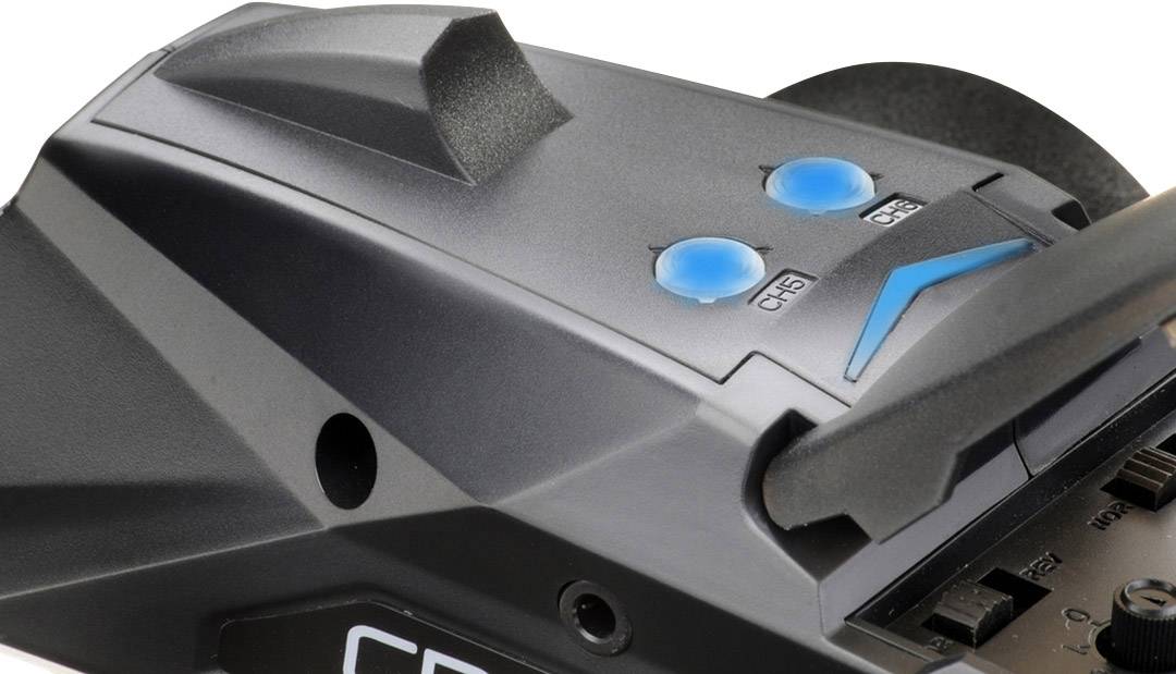 Absima CR6S Pistolengriff-Fernsteuerung 2,4GHz Anzahl Kanäle: 6