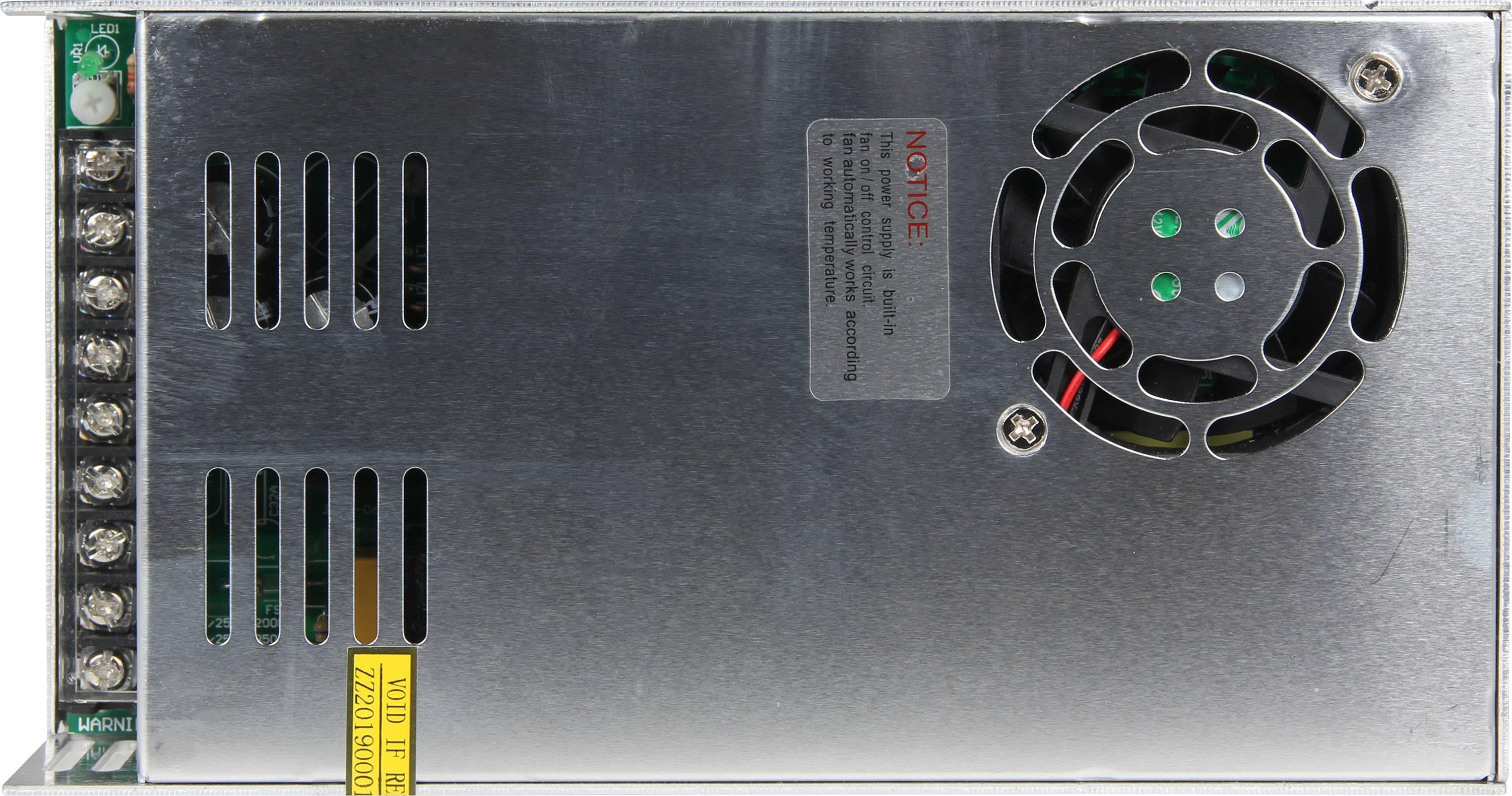 Joy-it Industrienetzteil, Festspannung 60 V/DC (max.) 6.6A (max.) 400W