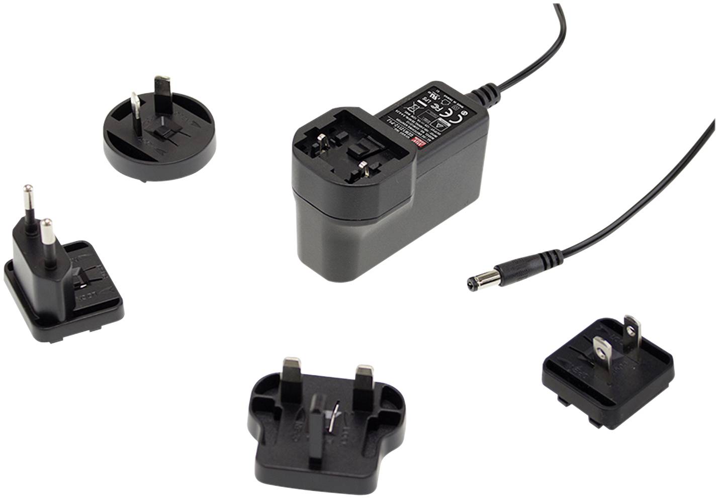 Mean Well GEM12I07-P1J Steckernetzteil, Festspannung 7.5 V/DC 1.6 A 12 W