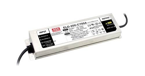 Mean Well LED-Treiber Konstantstrom, Konstantspannung 200.88W 3.72A 54 V/DC Montage auf entflammbare