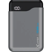 Xlayer Micro Pro Powerbank 10000 mAh LiPo Grau, Schwarz Xlayer Micro Pro Powerbank 10000 mAh LiPo Grau, Schwarz