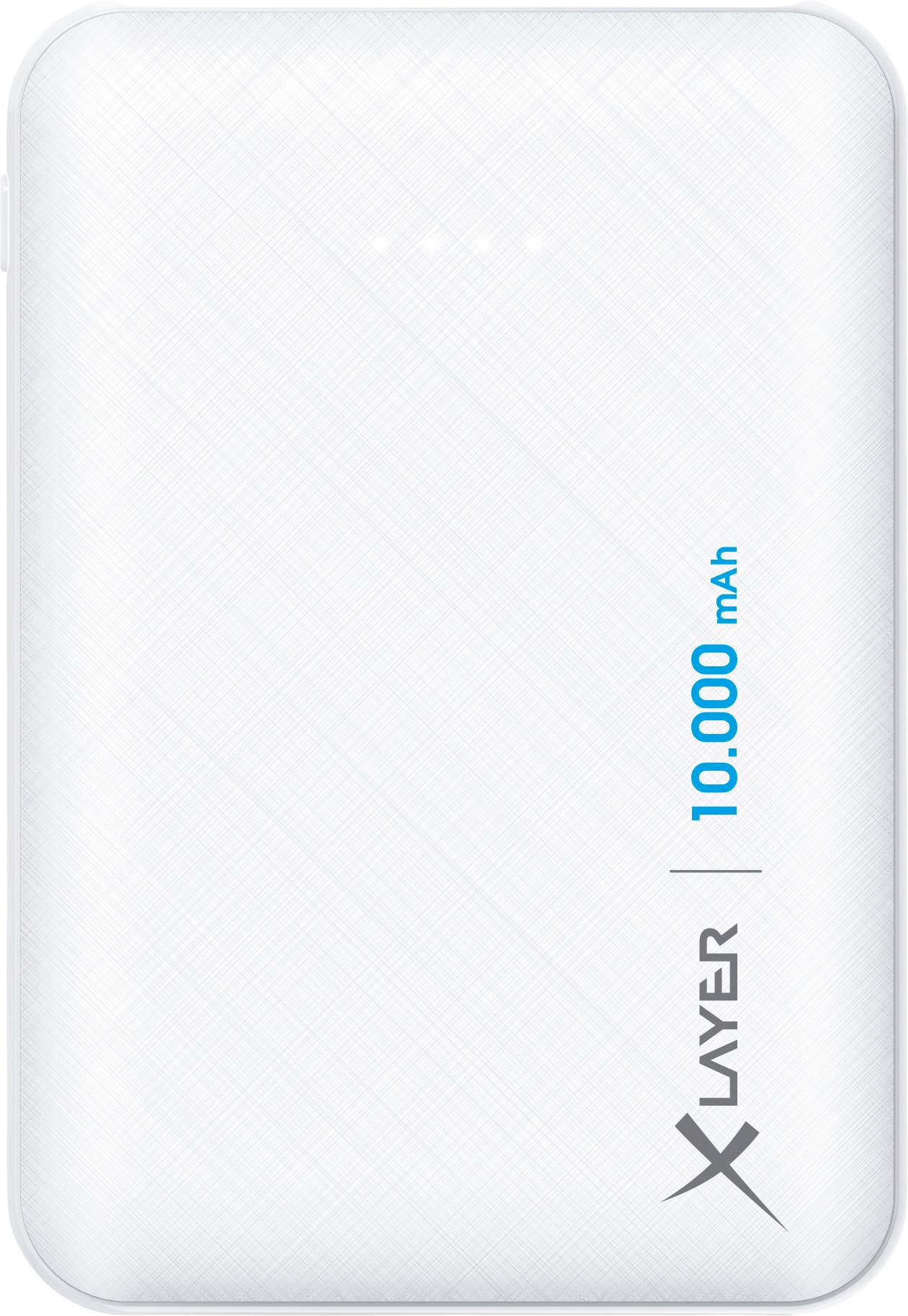Xlayer Micro Powerbank 10000 mAh LiPo Weiß