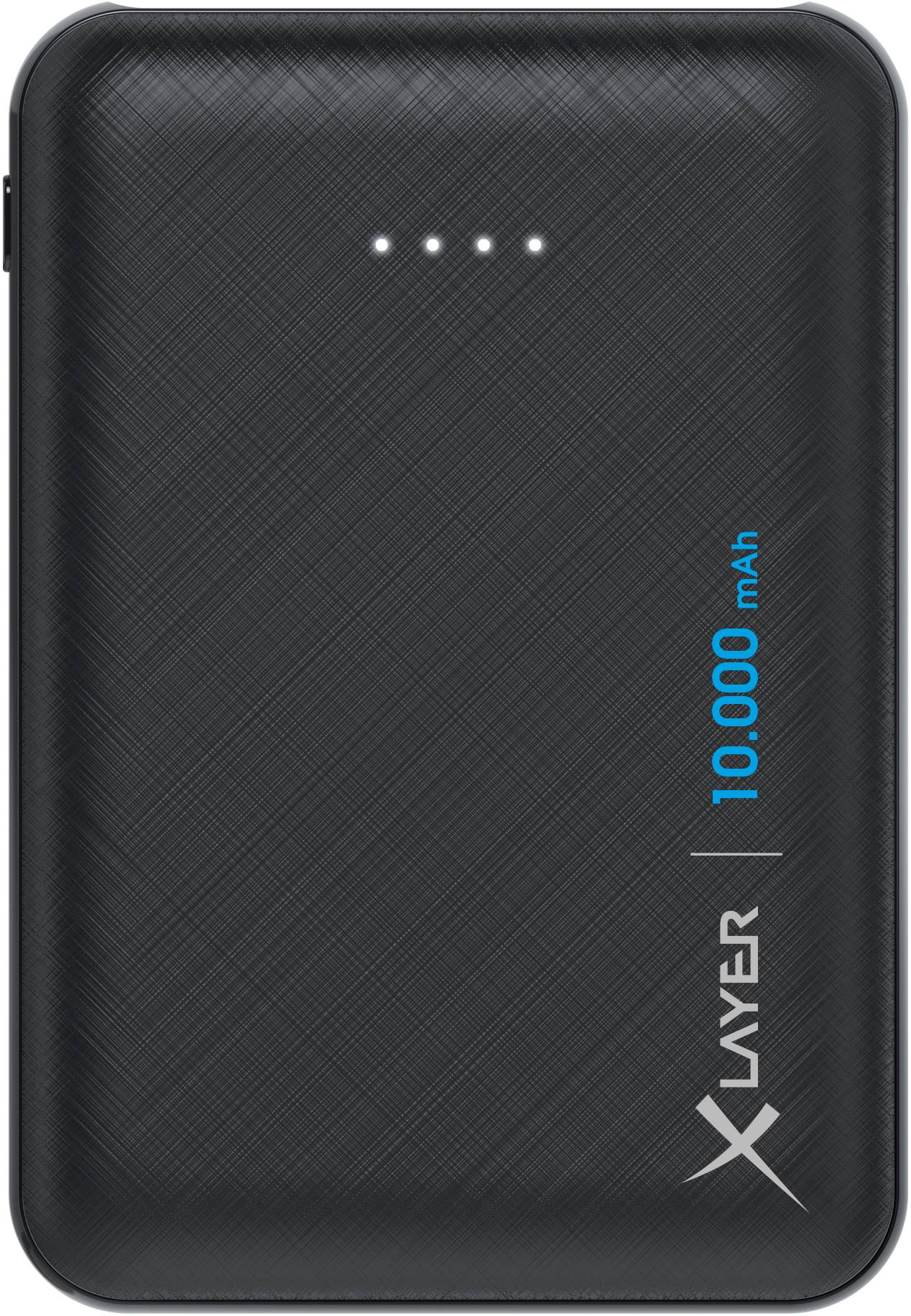 Xlayer Micro Powerbank 10000 mAh LiPo Schwarz