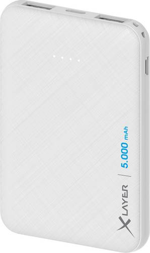 Xlayer Micro Powerbank (Zusatzakku) LiPo 5000 mAh 217284