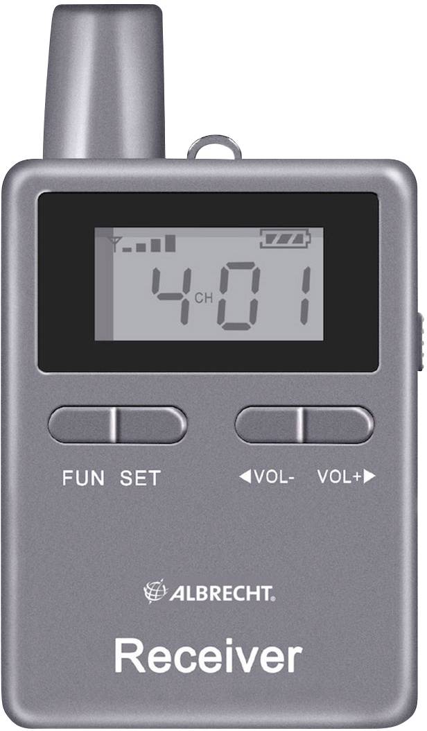 Albrecht ATT/ATR400 60er 29970.S60 Tour Guide System 60er Set